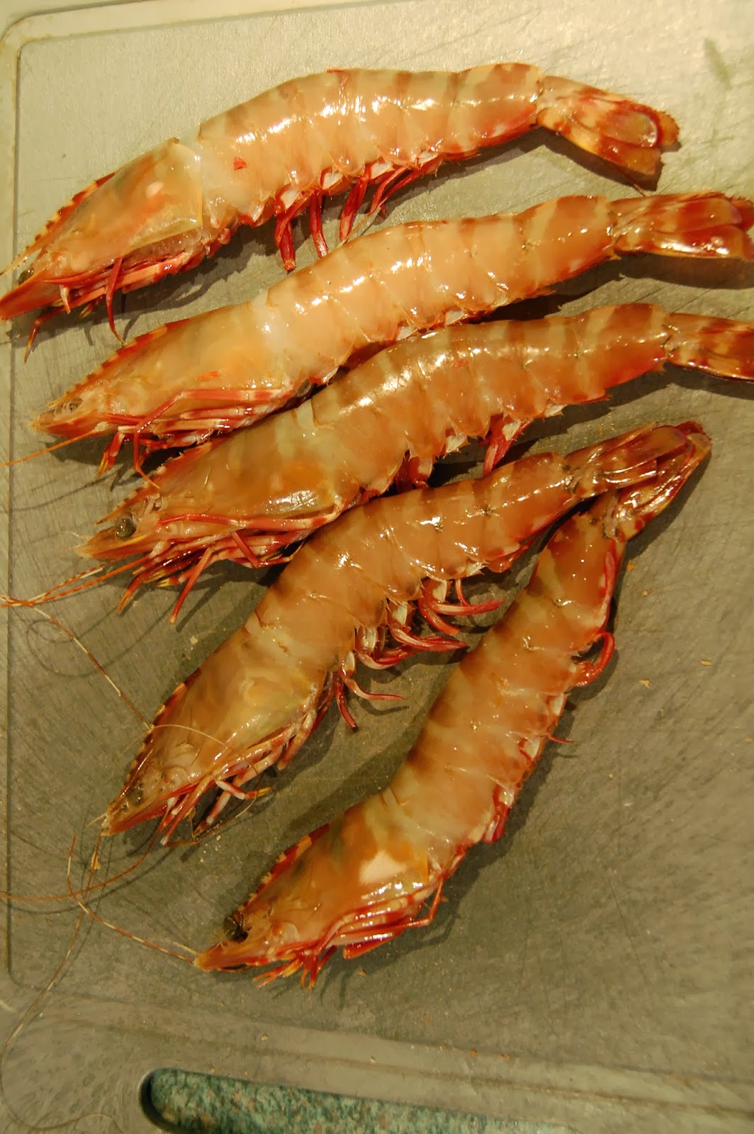 mugofstrongtea Squid and Madagascan prawns stir fry... hmmm!