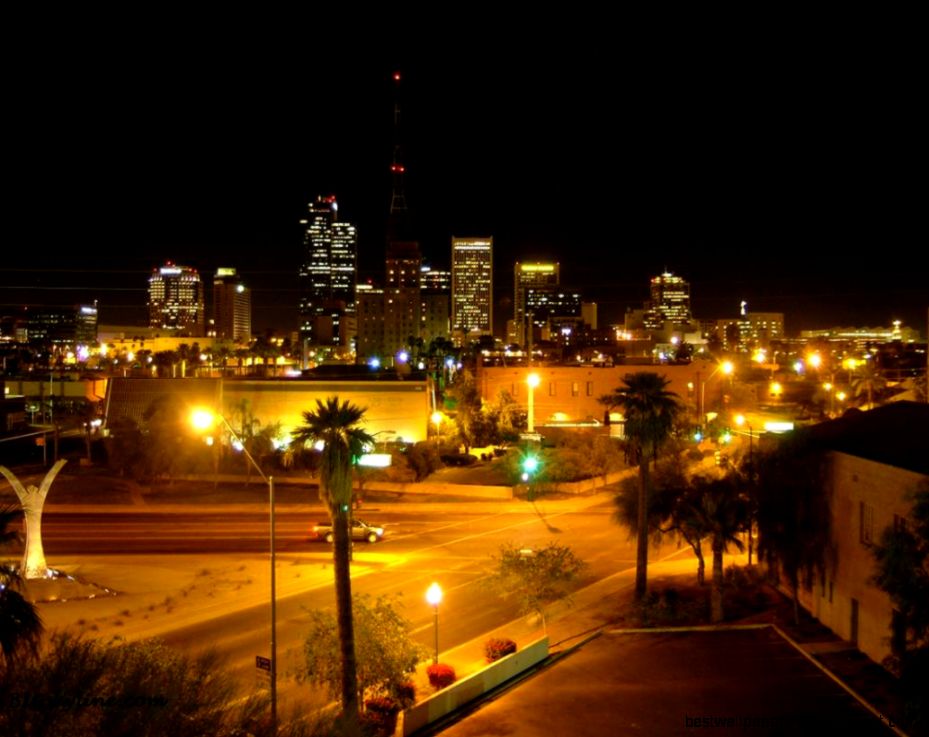 Downtown Phoenix Skyline HD HD Wallpaper at Downtown Phoenix Skyline HD HD Wallpaper at