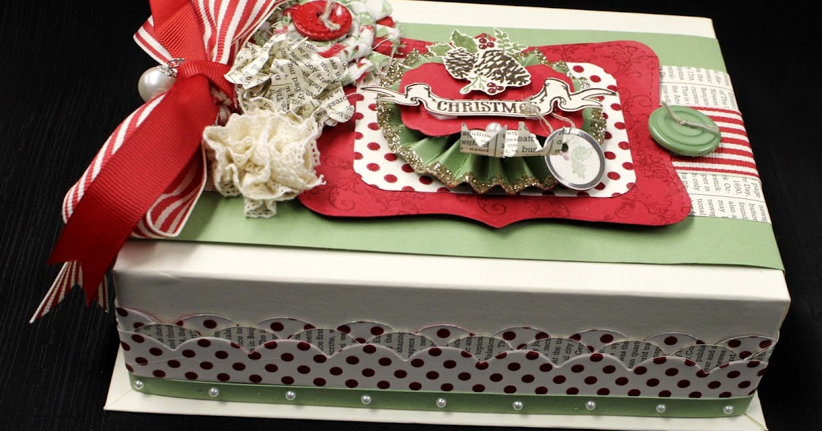 All Stamping World Christmas Keepsake Box my favorite project ever!