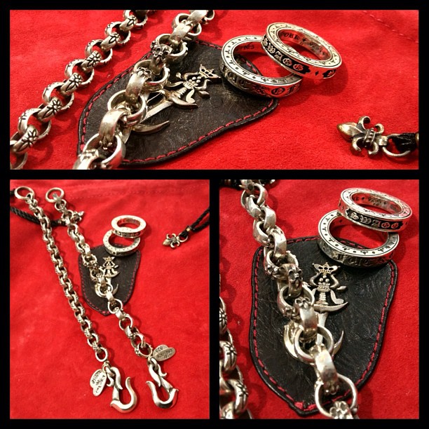 designer celebrity silverhip rings and link bracelets