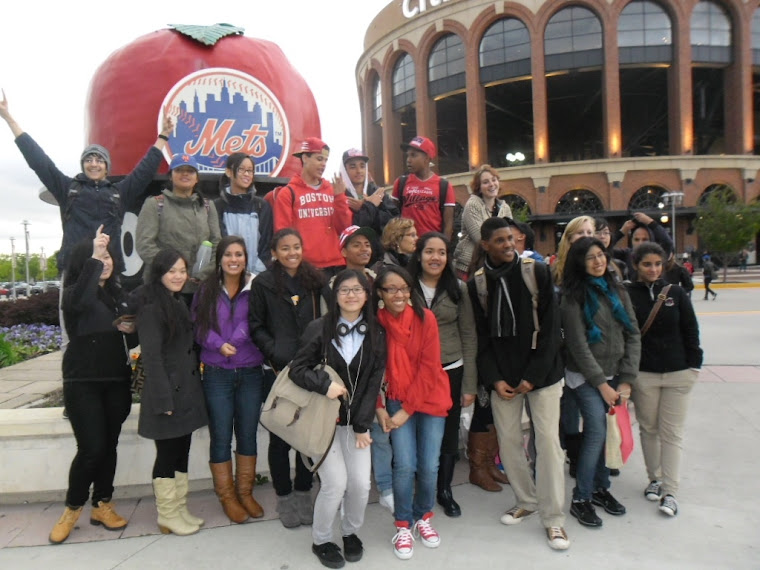 MVRHS & HSEF students at the Mets game