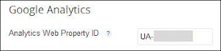 Blogger Settings Google Analytics