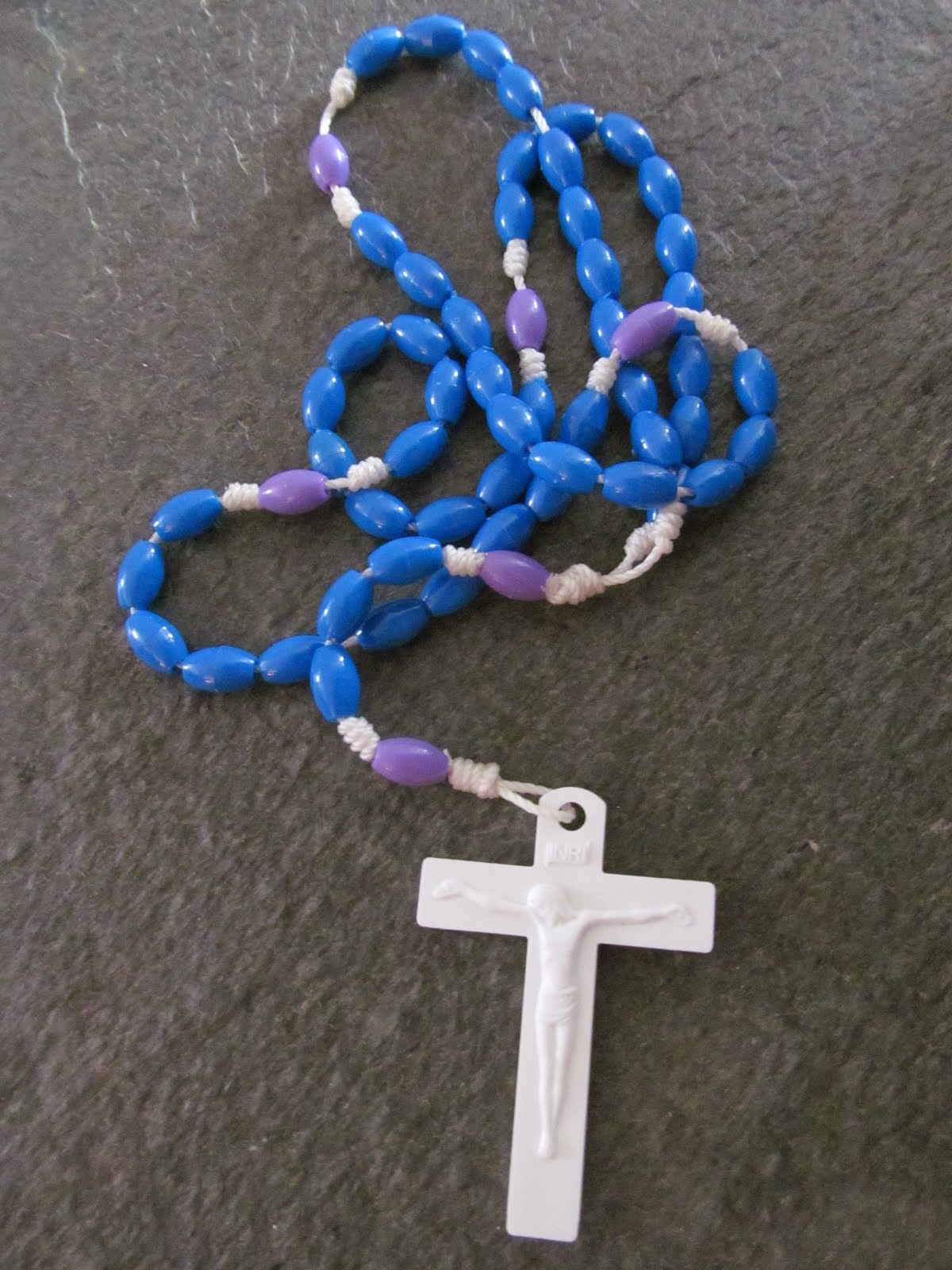 Our basic missions rosary style that we ship worldwide: