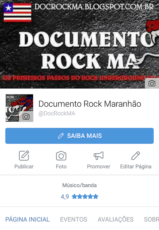 Doc Rock MA no Facebook