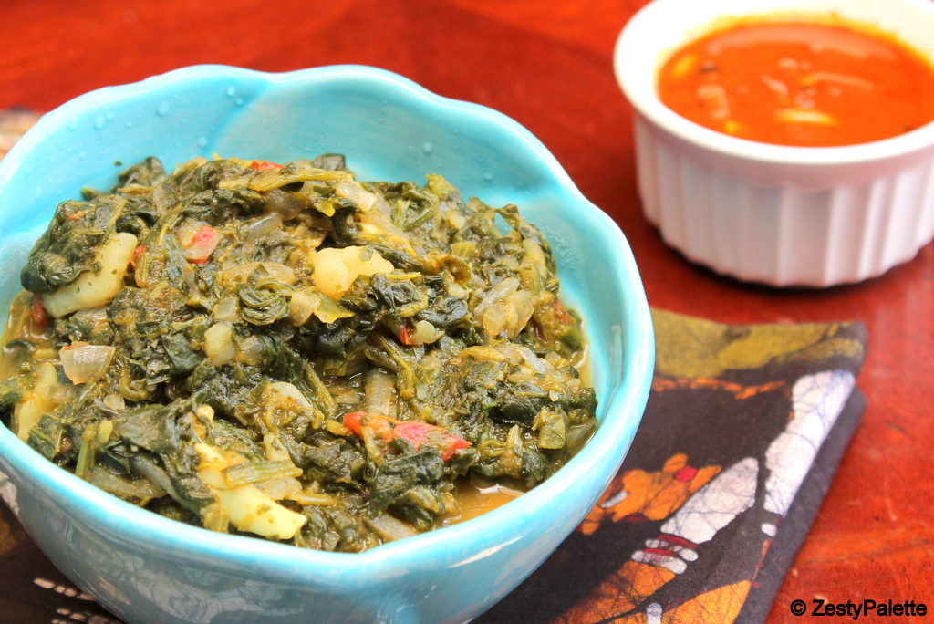 Cooks Joy - Spinach Potato Curry