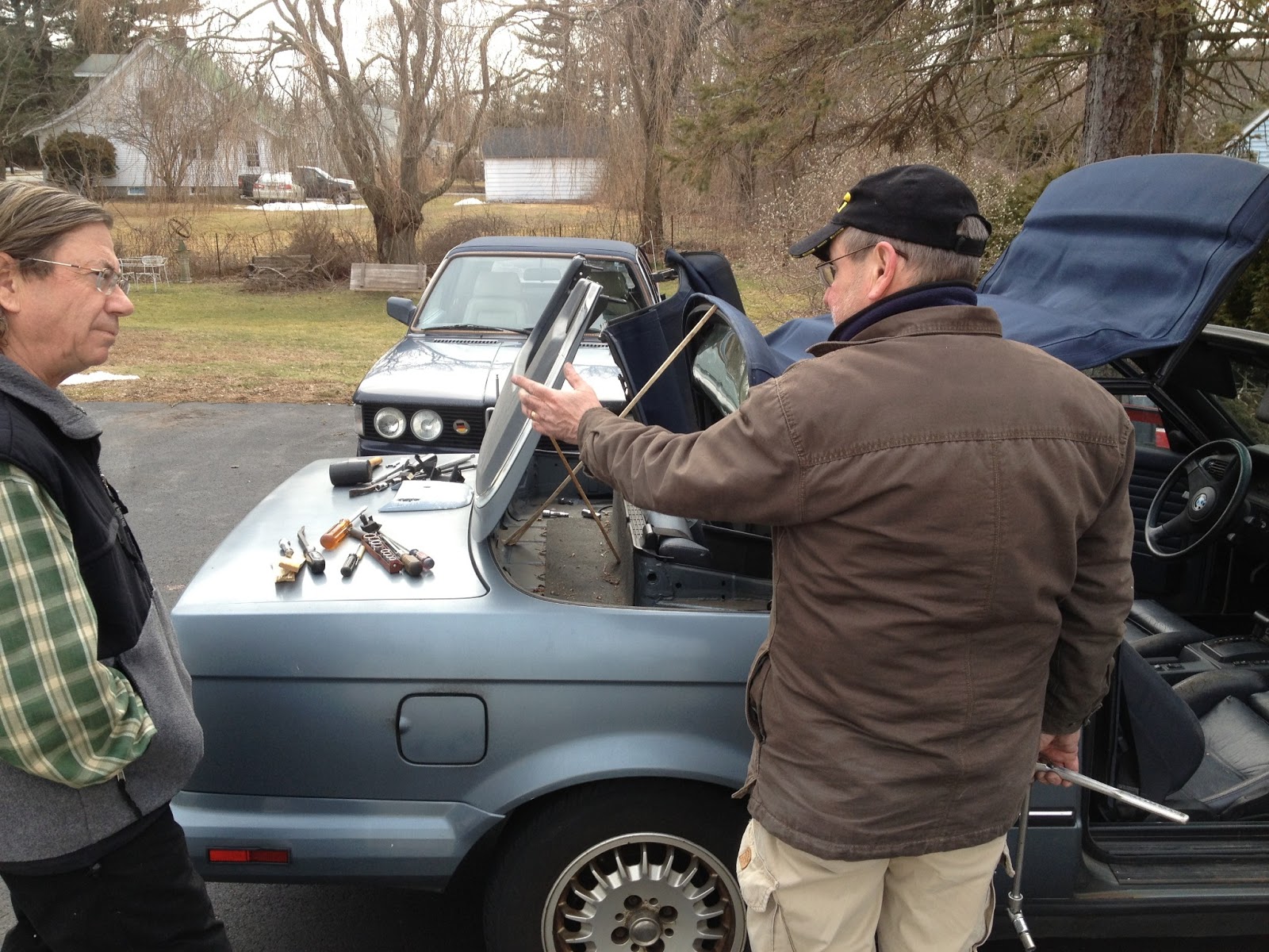 Baurspotting My E30 Convertible Roof Replacement Project