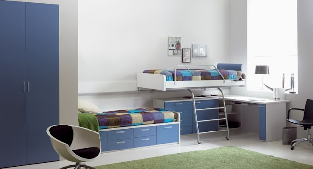 Дизайн дитячої кімнати з пересувним ліжком