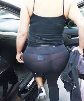 Kim Kardashian butt fat