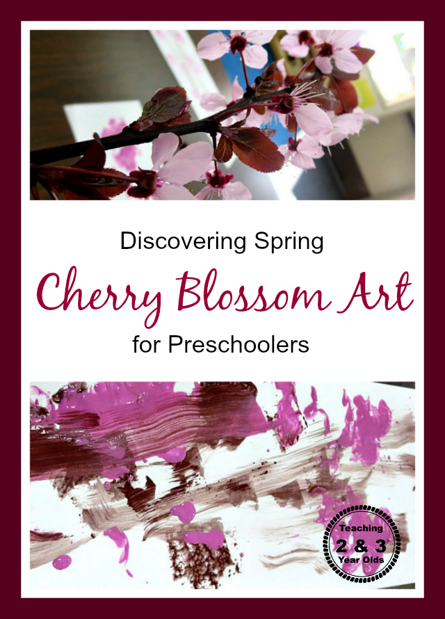 Spring Art for Preschoolers Teaching 2 and 3 Year Olds