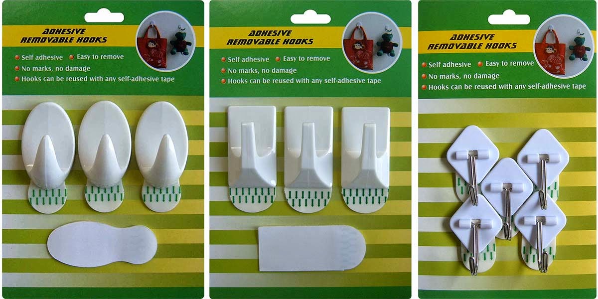 Adhesive hook