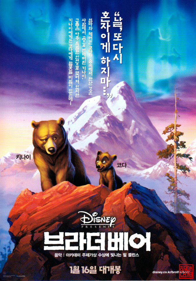 Novedades Disney Ranking de películas Disney Puesto 46 Hermano Oso