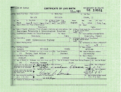  OBAMA NOT BORN IN HAWAII HOSPITAL-VITAL RECORDS INDICATE (PART 2 of 3) ObamaLONGFORM_110427