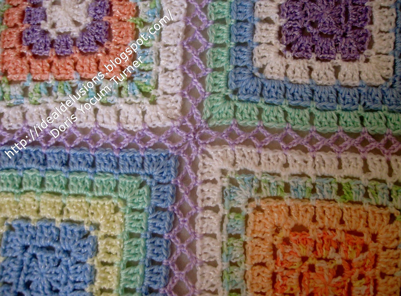 Ideal Delusions Box Stitch Afghans