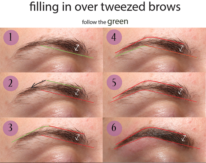 Eyebrow Tweezing Tutorial Tips s