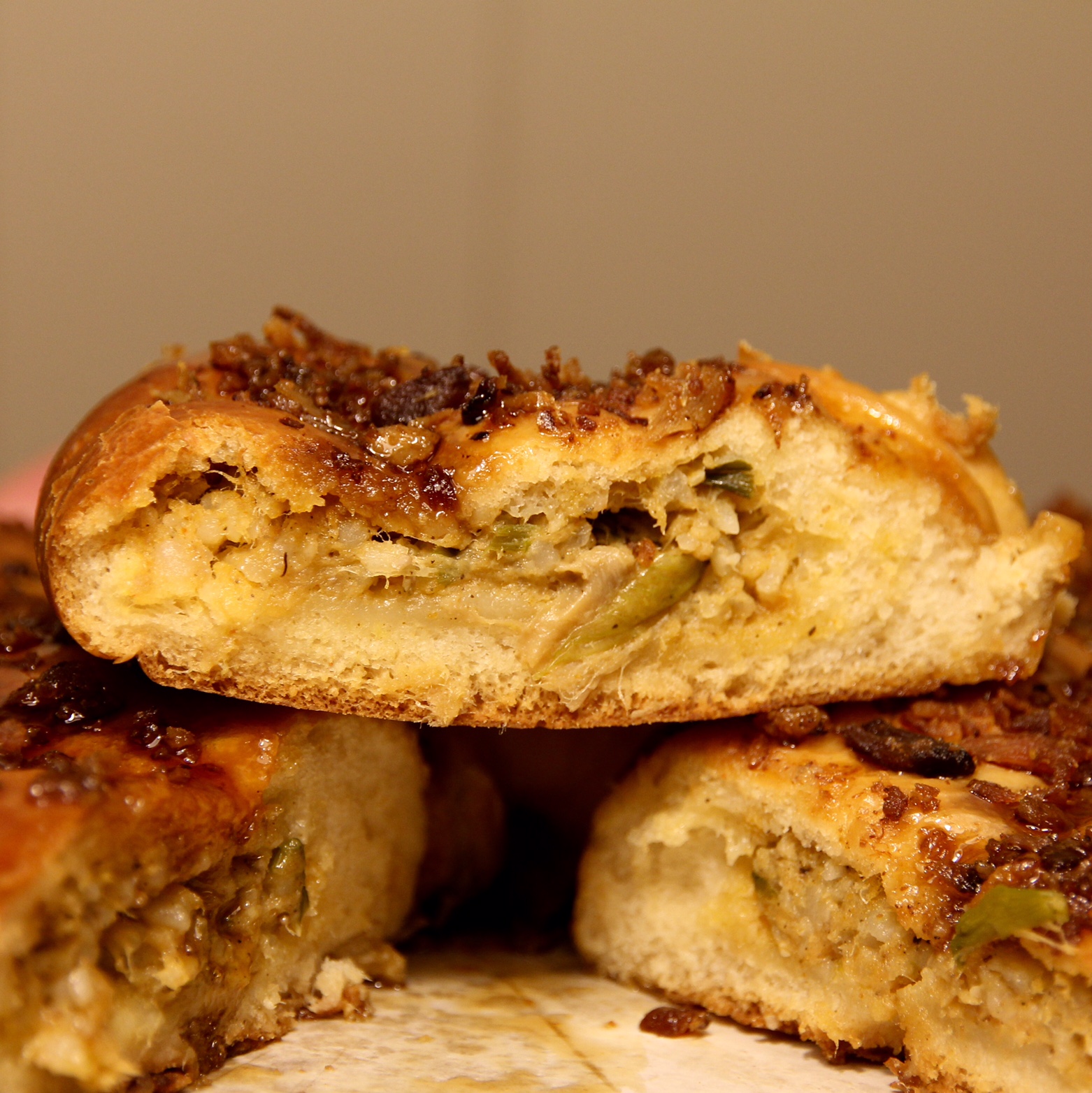 The King Caker The Original Boudin and Cracklin King Cake Twins
