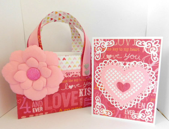A Stroke of Jeanne-ius: Valentine Cards and Matching Purse