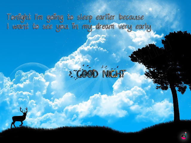 Good night wallpapers with Sky ,moon and Stars