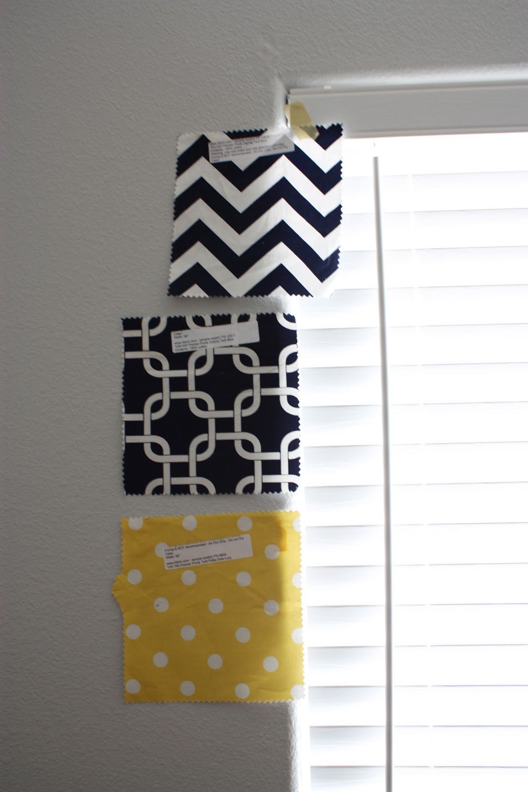 Love Life and My Journey Nursery {DIY Chevron Curtains}