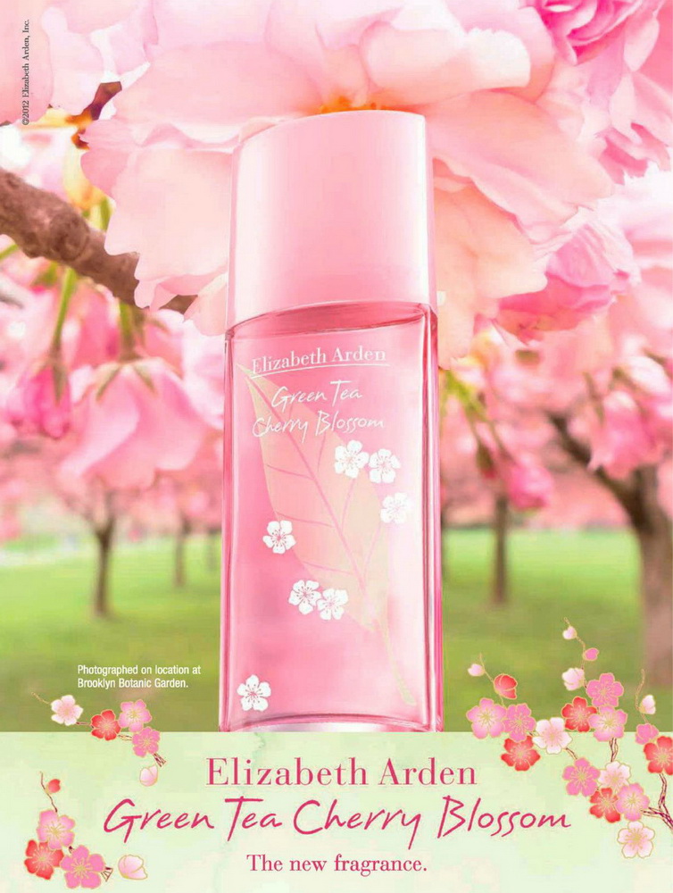 Charm Fragrance Elizabeth Arden Green Tea Cherry Blossom