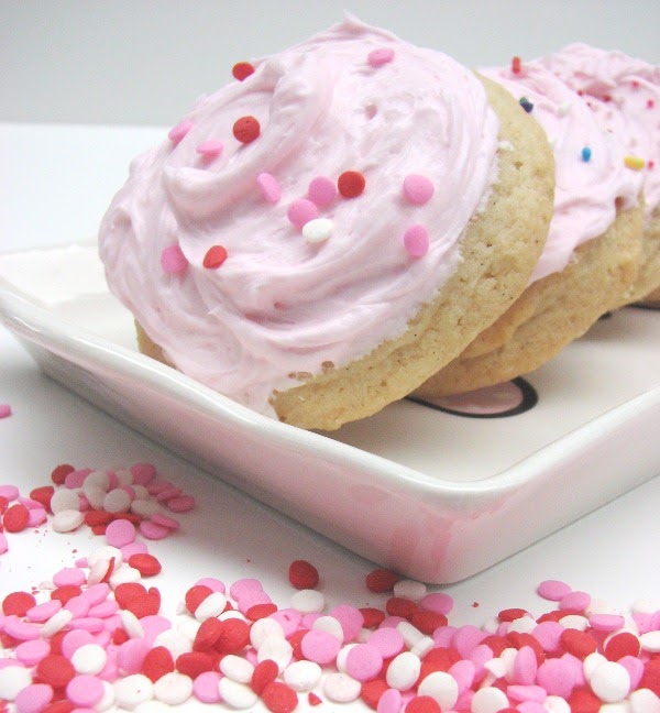 Heidi Bakes Soft Sugar Cookies with Vanilla Icing