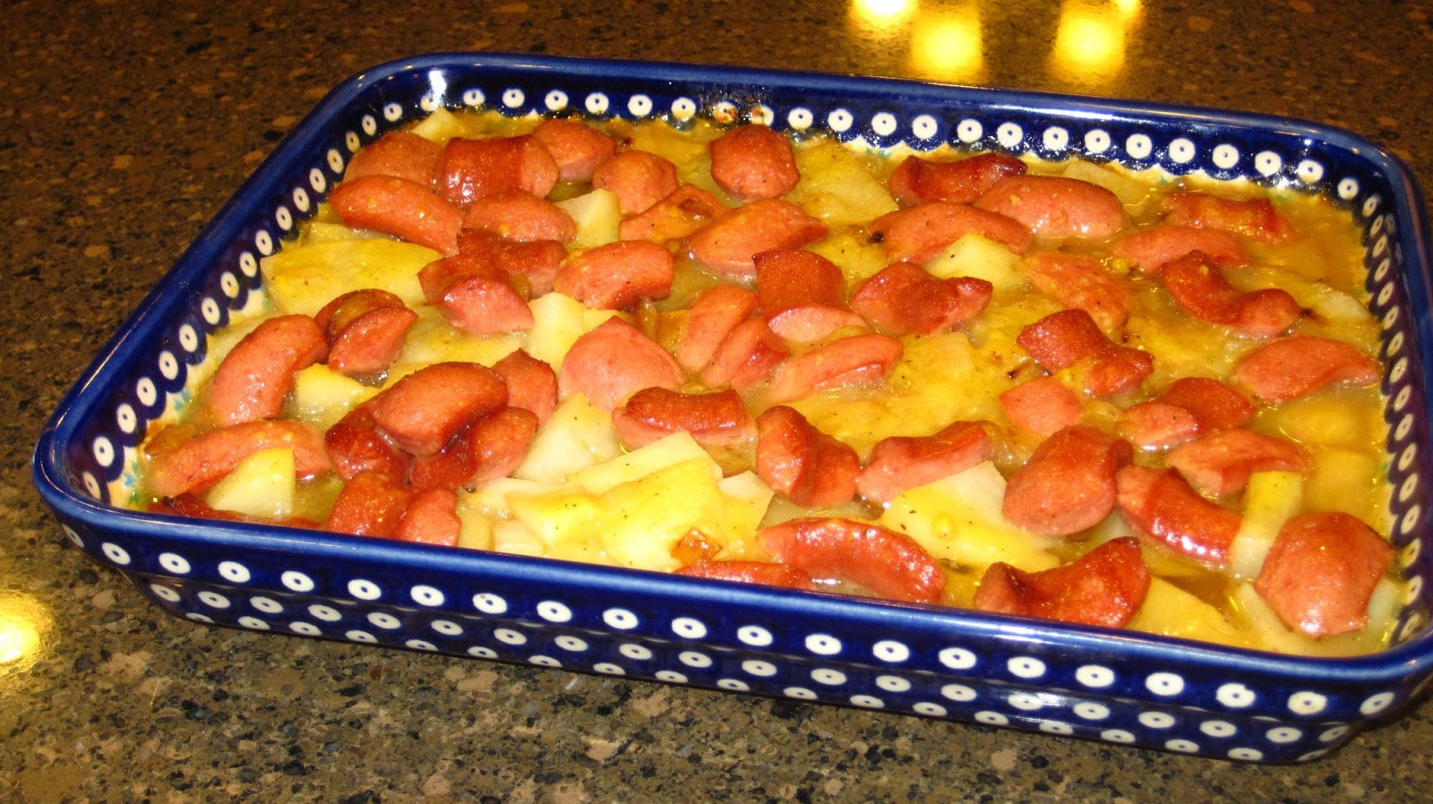 Mama Monson's Kitchen Hot Dog Potato Casserole