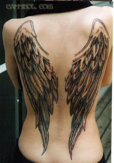 Angel Wings Tattoo for Girls