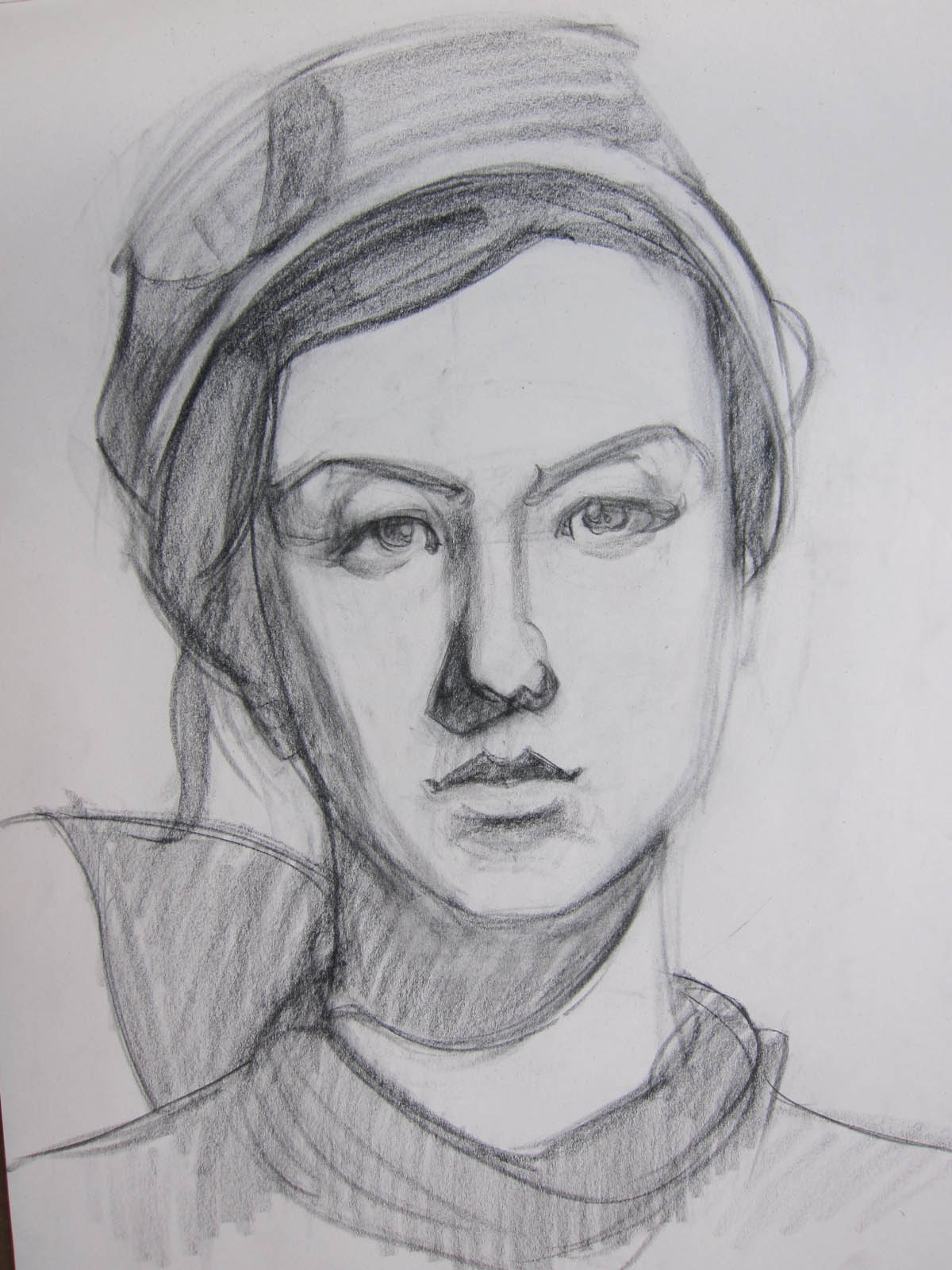 Sketchblog Chris Chien: Head Drawing - 2D Shapes and Head Construction