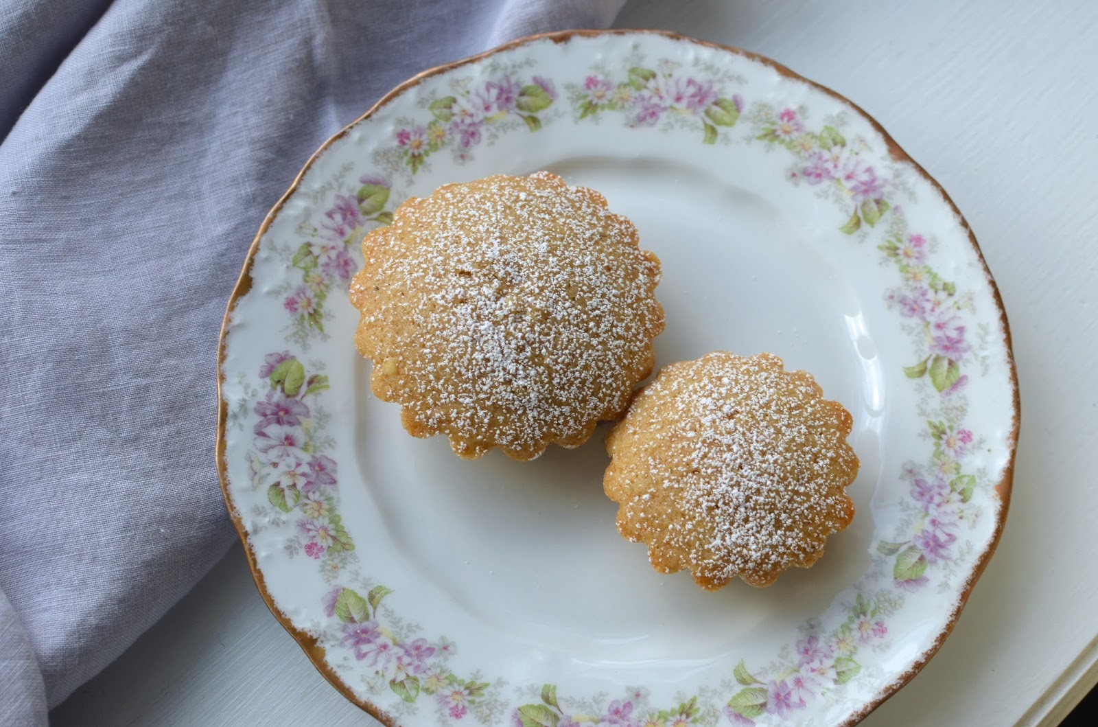 Playing with Flour Chestnut cream tea cakes