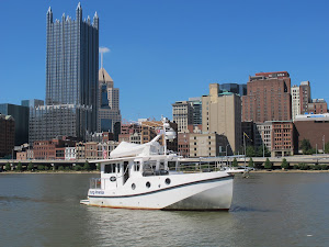 Joe captured the PBGH skyline as YA arrived @ Station Square.