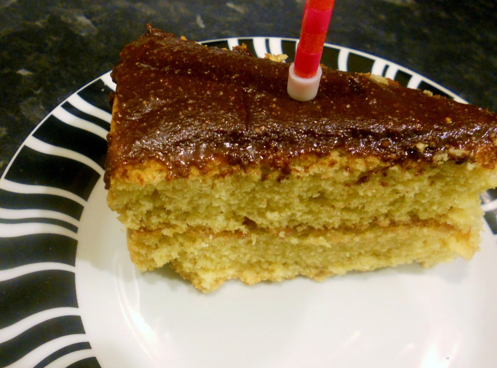 Blender Birthday Cake vegan