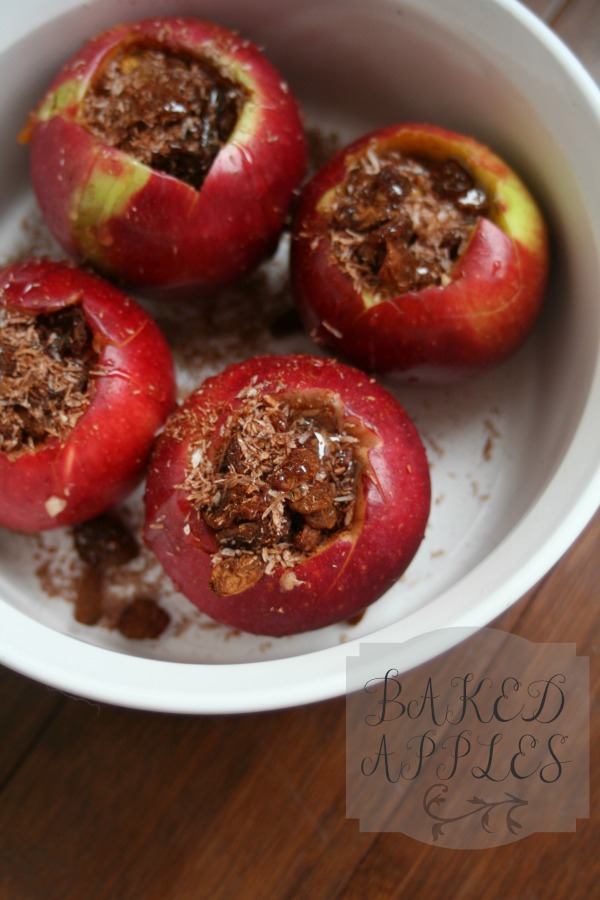 Amee's Savory Dish Stuffed Baked Apples With Raisins and Coconut