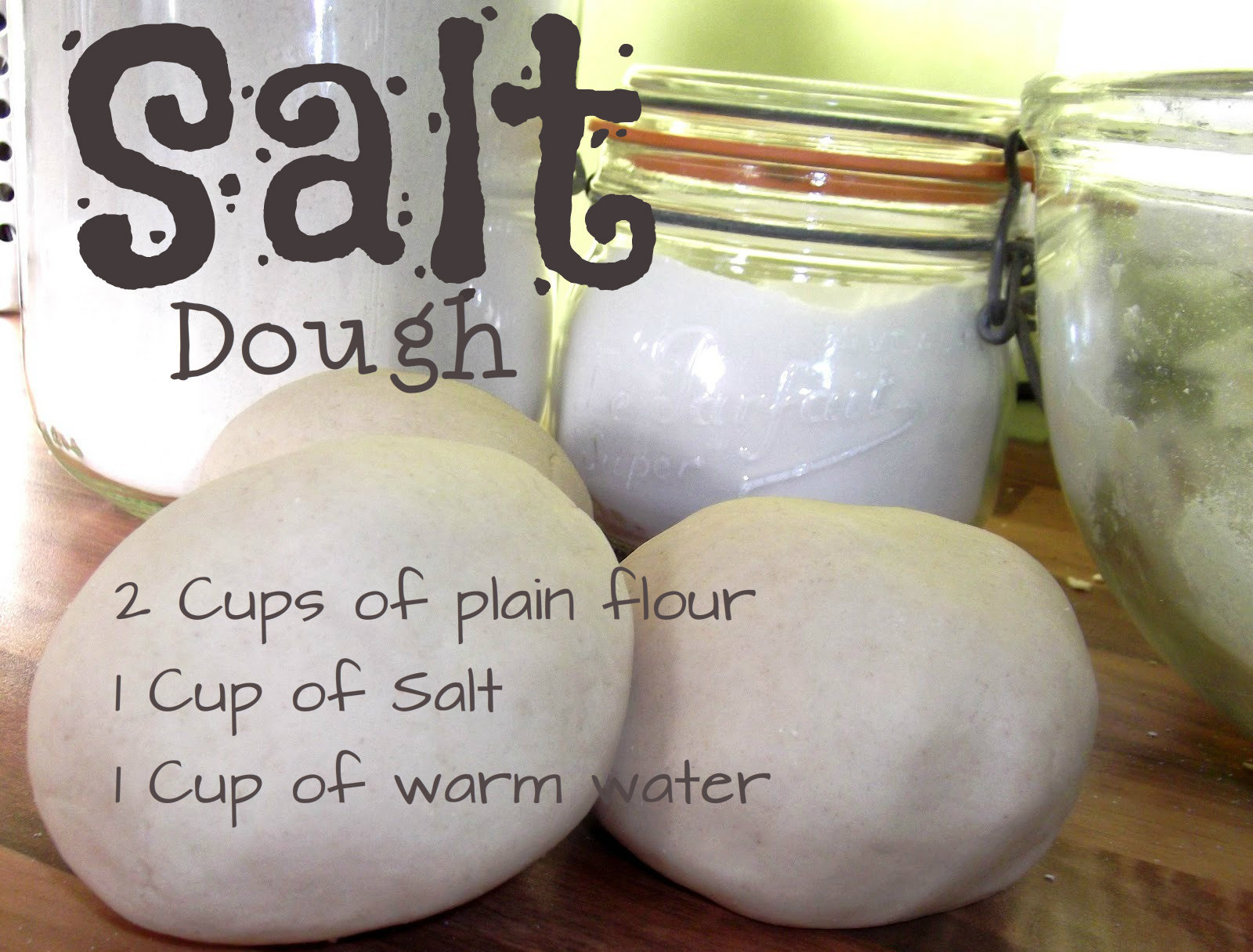 You, Me & The Mindee's Home made Salt Dough