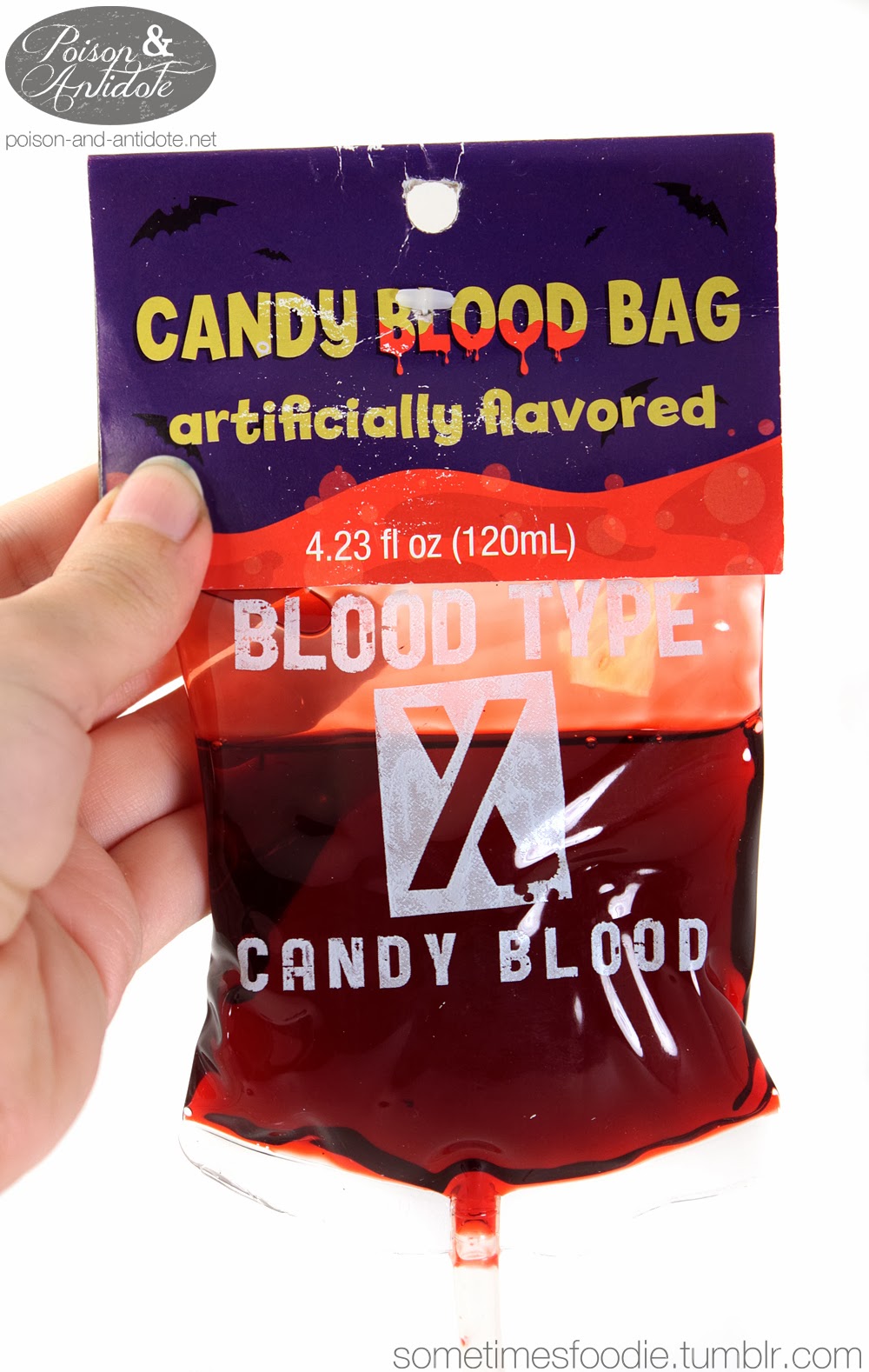 Sometimes Foodie Candy Blood Bag Dollar Tree Cinnaminson, NJ