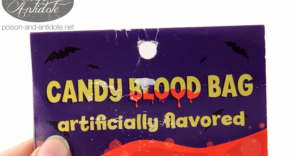 Sometimes Foodie Candy Blood Bag Dollar Tree Cinnaminson, NJ