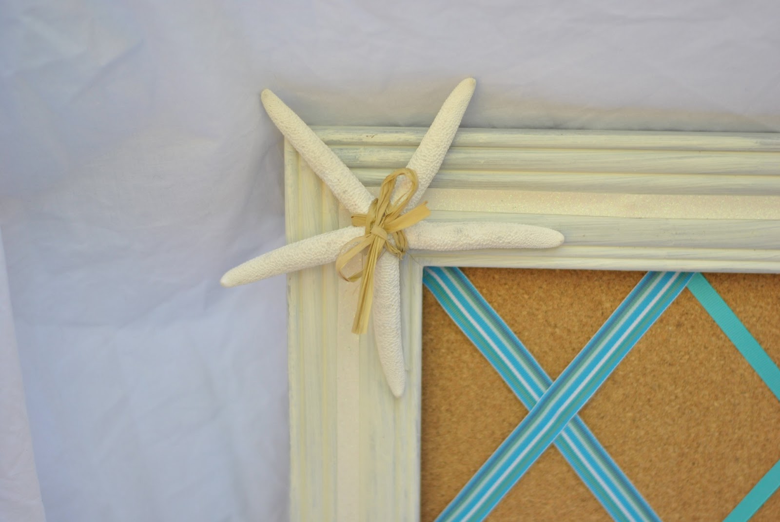 Life With 4 Boys DIY Ribbon Cork Board SummerofJoann