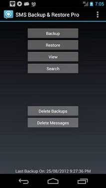 SMS Backup & Restore Pro Apk - Screenshoot