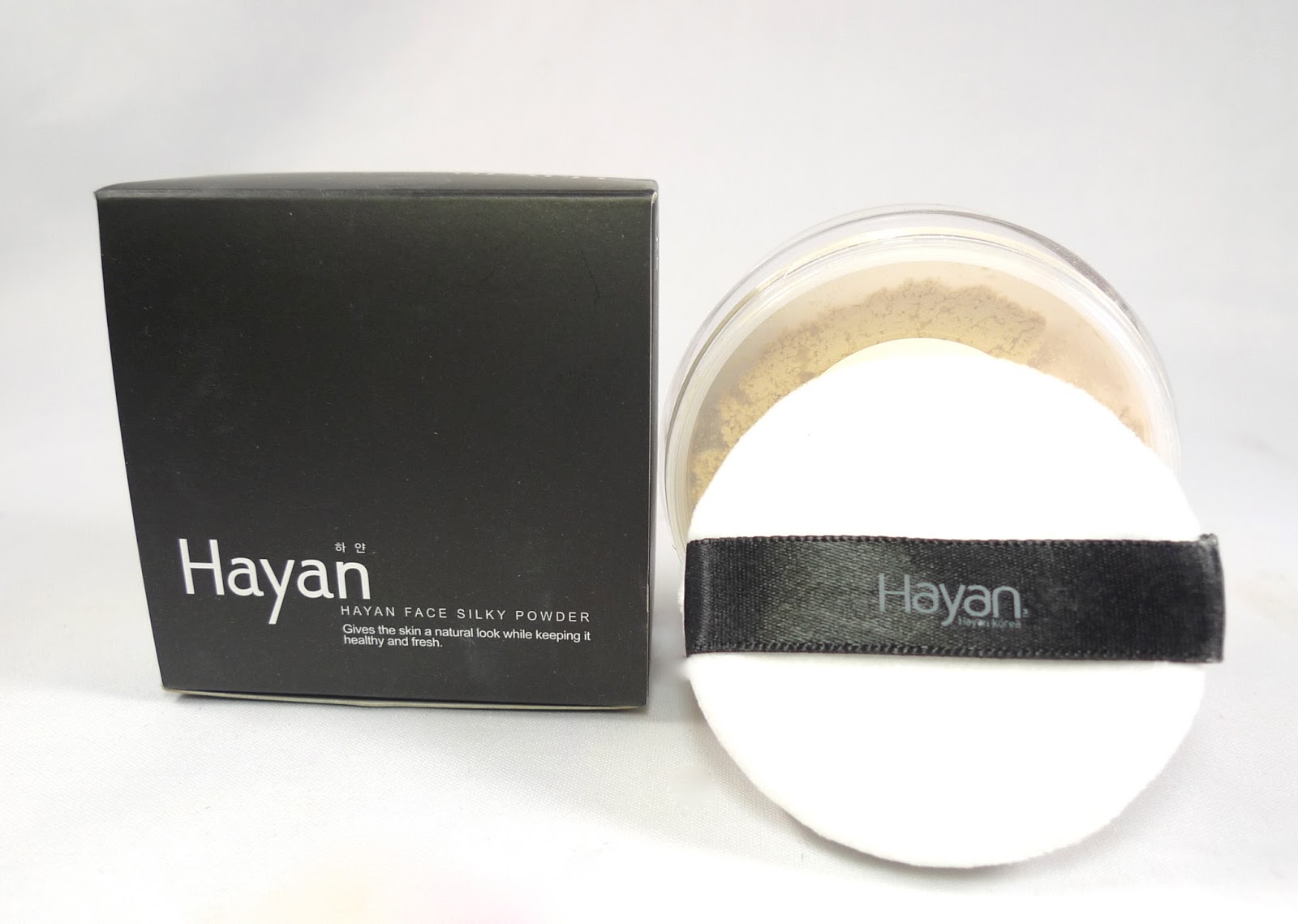 Review Hayan Korea Face Silky Powder in Natural No.100 The Beauty Junkee