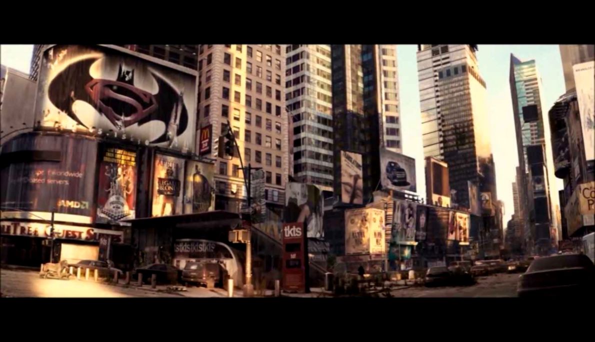 I Am Legend Superman vs Batman billboard teaser YouTube I Am Legend Superman vs Batman billboard teaser YouTube