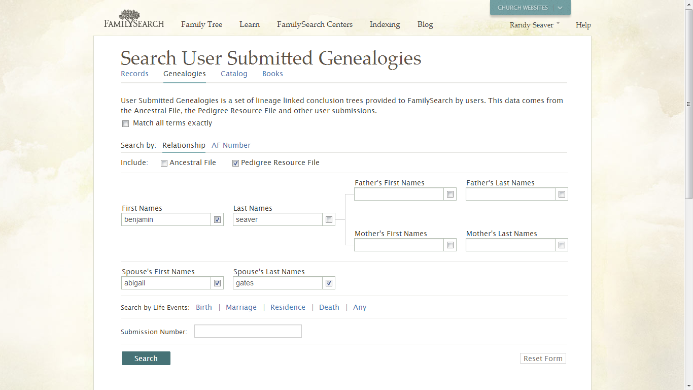 Genea-Musings: "Genealogies" Replaces "Trees" on ...