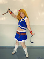 Mariana Shizuka Cosplay Lucy Heartfilia Cheerleader