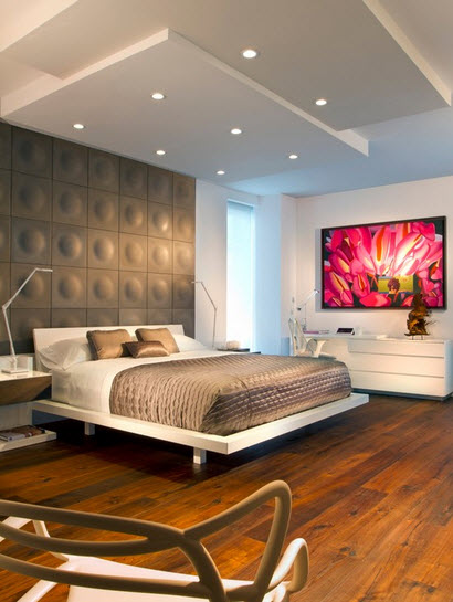 Decoración de interiores de habitaciones y hacer diseño online ... Alcoba matrimonial moderna