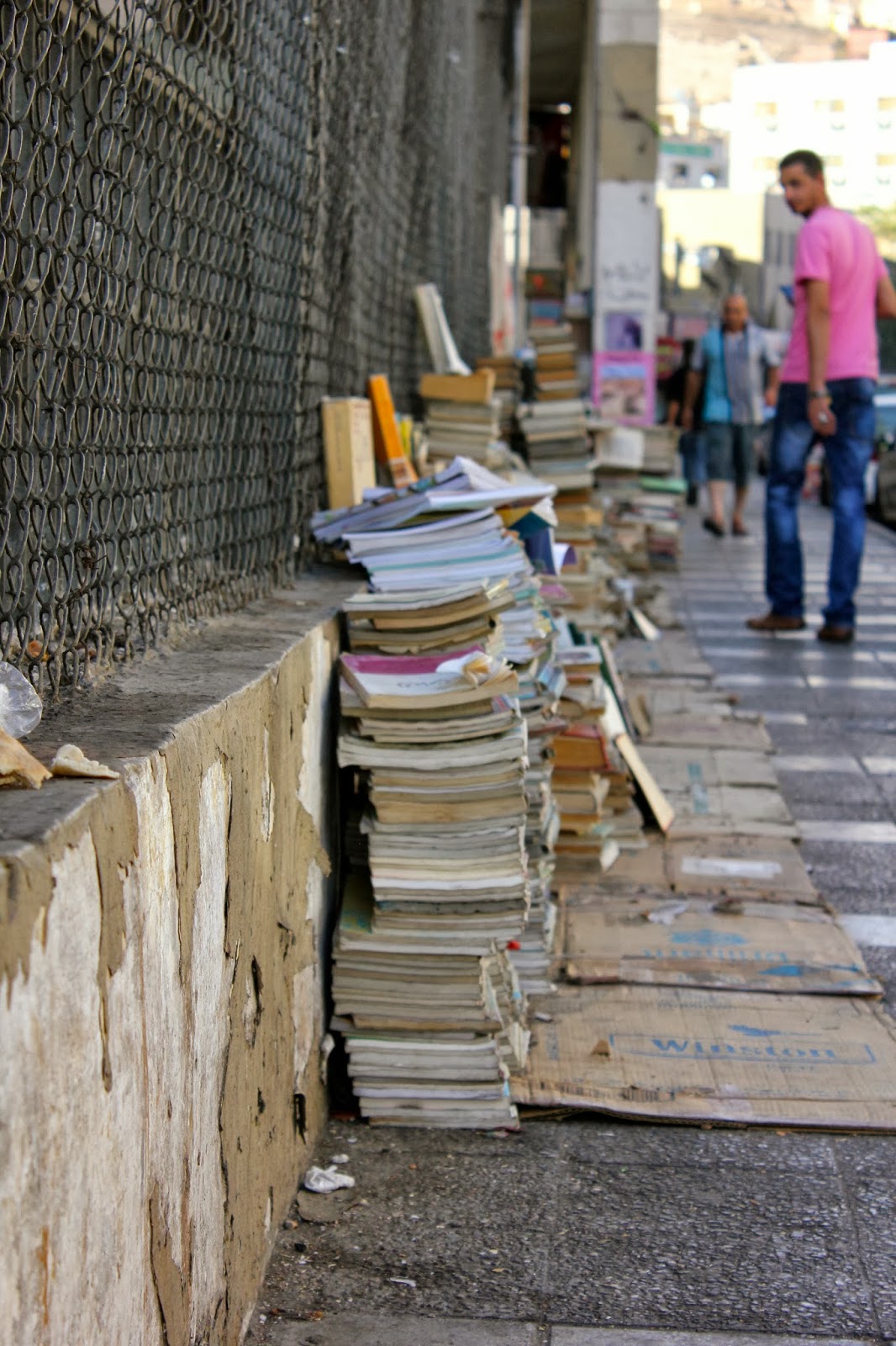 the yellow house in the U Second hand books Amman