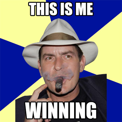 Charlie Sheen Win