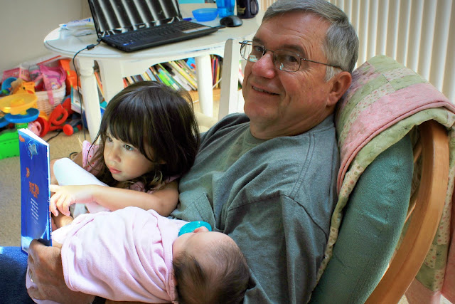 Grandpa With Kids