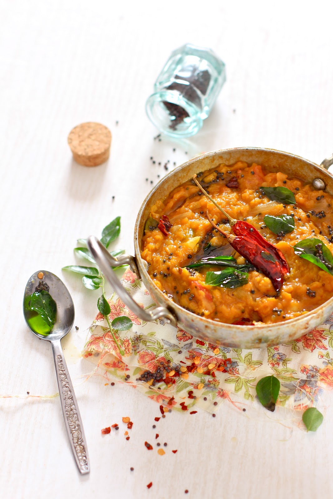 Plateful Tadka Dal — Spiced Indian Lentils