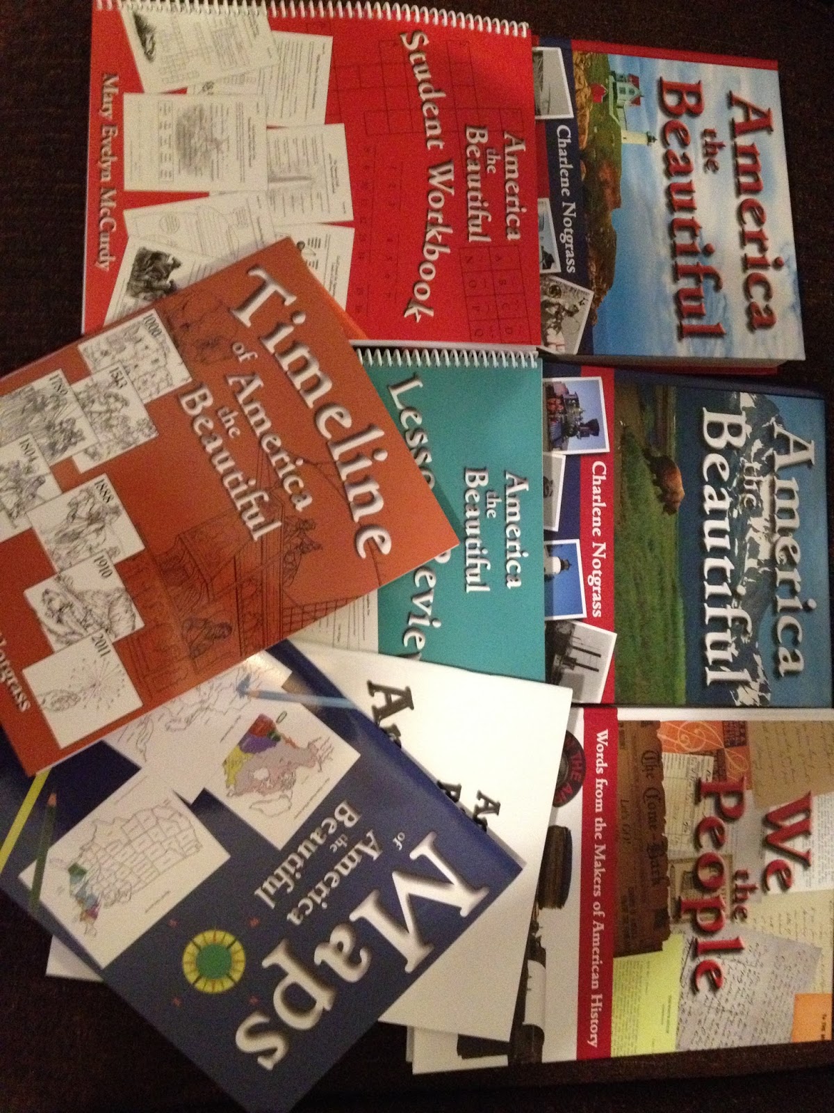 Puddle Jumping: Schoolhouse Review: America the Beautiful Curriculum