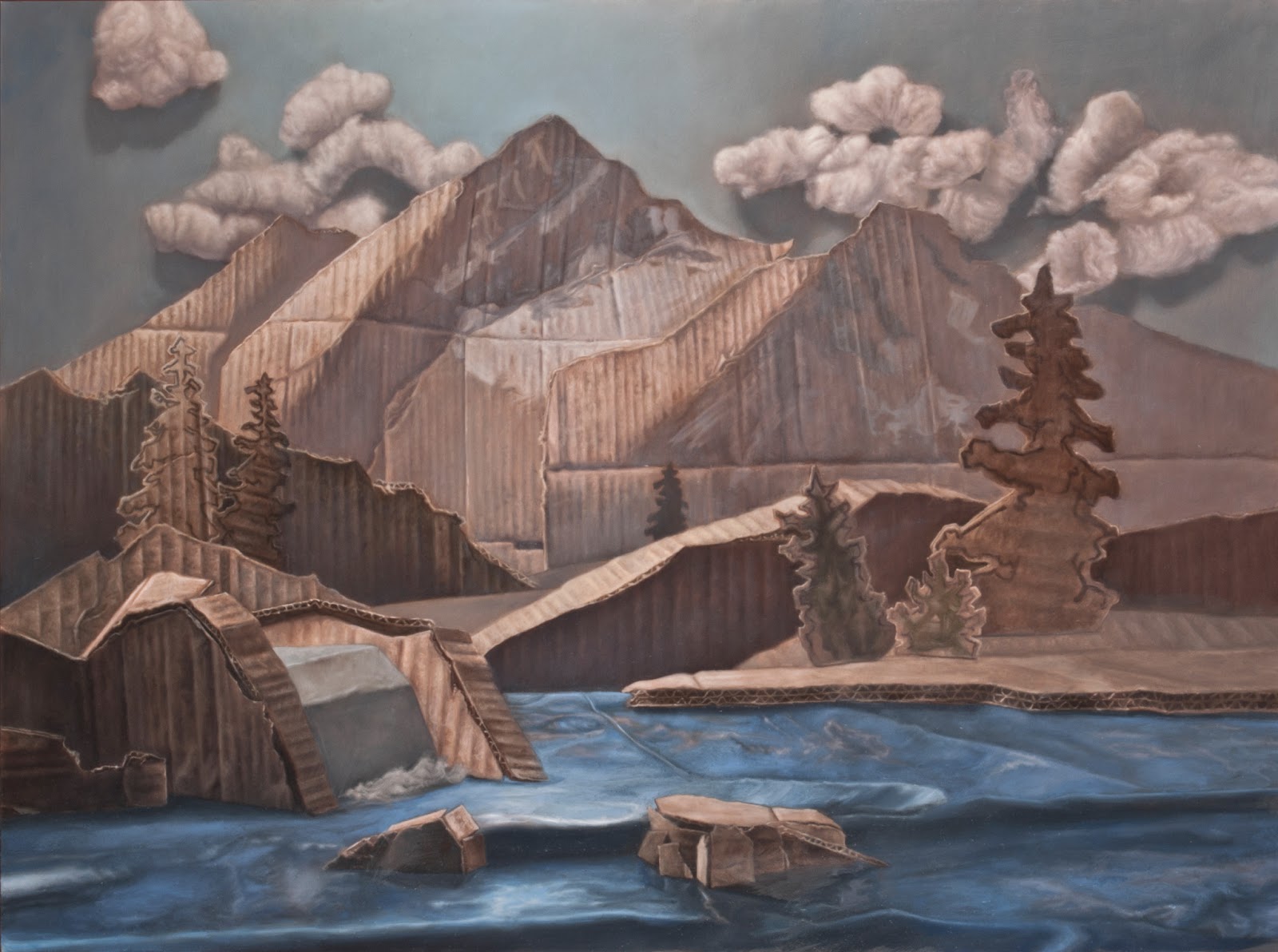 The Art of Jason Cytacki Constructed Landscape New Paintings