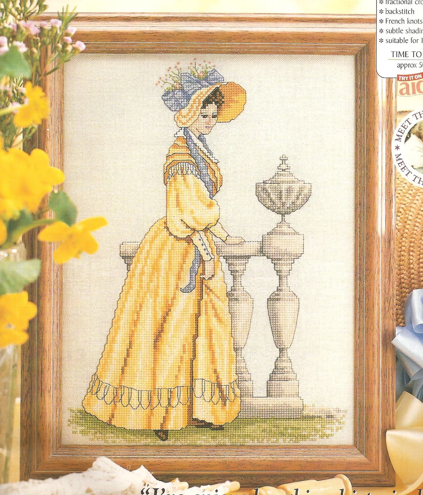 Cross Stitch Favorites Elegant Lady (1830's Lady)