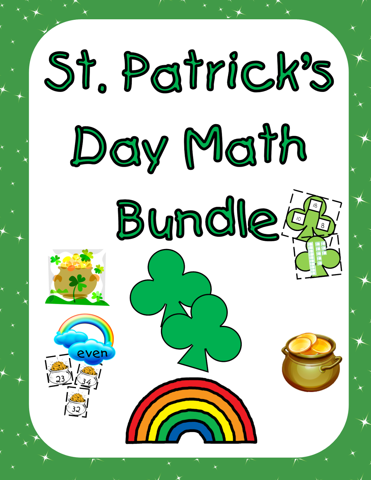 Pride and Primary: St. Patrick's Day Math Bundle