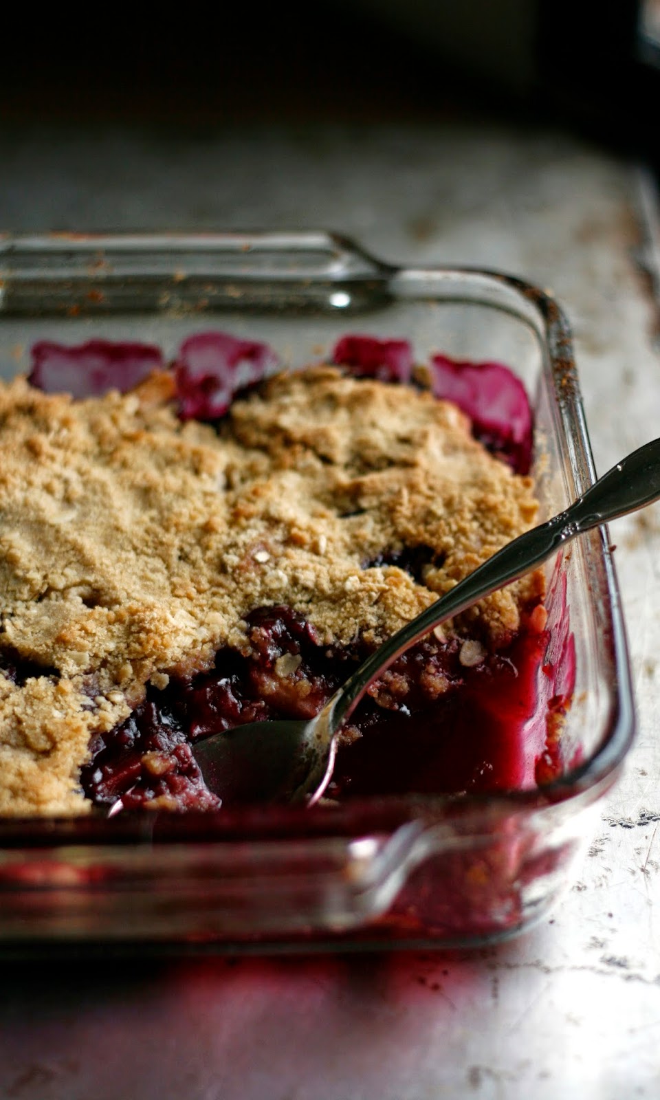 Indigo Scones Mixed Berry Apple Crisp